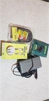 Misc electronics, battery pack, earphones