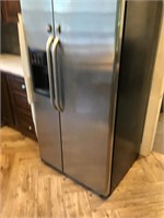 GE Stainless Side by Side Refrigerator