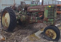 Antique Slant Dash John Deere Model A Tractor