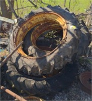 Large Tractor Tires. Size 12.4-38