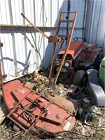 Wheel Horse tractor w/ plow