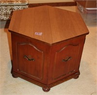 OCTAGON END TABLE