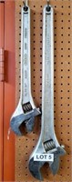 24" Irega & 18" Irega Adjustable Wrenches