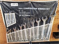 14 pc Combination Wrench Set 3/8" - 1 1/4 "