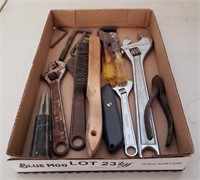 Crescent Wrenches, Chisels, Allen Wrenches, etc.