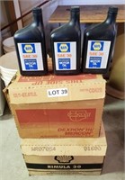 Case of Shell Rumula 30 Weight Oil & more
