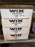 (4) Wix Air Filters, 098 Truck Filters