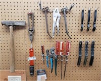 Screwdrivers, Wire Brushes, Channel Locks, etc.