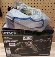 Hitachi 3"x21" Belt Sander w/ Belts