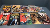 10 comics. Wolverine,Dragon,Ninja and more