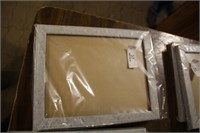 2 GRAY PICTURE FRAMES APPROX 10 X 13