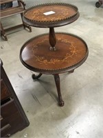 Antique Tiered Side Table
