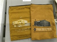 (2) Arkansas Bank and Trust bags