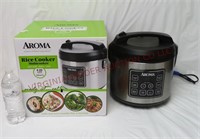 Aroma Rice Cooker Multicooker ~ 4 Qt ~ Powers On
