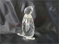 Swarovski Crystal Large Penguin ~ Chipped