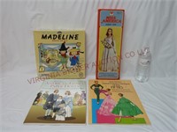 Paper Dolls & Madeline Press 'N Peel Set