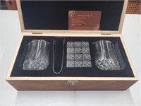 Whiskey Stone and Glass Set