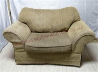 Oversized Upholstered Chair ~ Reversible Cushions