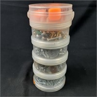 Portable Stacking Nut and Bolt Shop Container