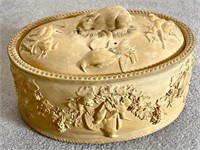 WEDGWOOD CANEWARE GAME PIE DISH