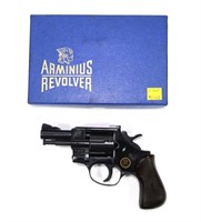 Arminius Model HW3 .32 S&W double action revolver,
