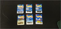 Lot of 6 Hotwheel Cars New on Card From The 1990s