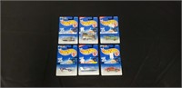 Lot Of 6 1990s Hotwheel Cars New On Card