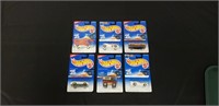 Lot Of 6 Hotwheel Cars From The 1990s NOS