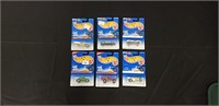 Lot Of 6 Hotwheel Cars From the 1990 New On Card
