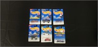 Lot of 6 Hotwheel Car Packs NOS 1990s
