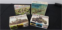 Airfix, K&B, & Monogram Military Models