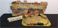 Very Cool Vintage Marx Scenic Express Train Set