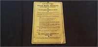 Timken Silent Automatic Oil Burner Sign Dated 1919