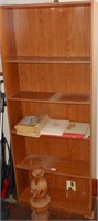 Bookcase & lamp