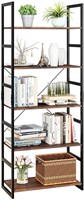 Homfa Bookshelf Rack 5 Tier Vintage Bookcase