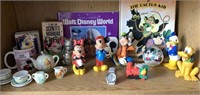 GROUP OF ASSORTED DISNEY ITEMS- FIGURINES, DÉCOR