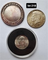 3 Silver coins
