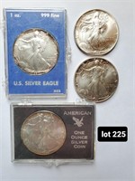 American Silver Eagles