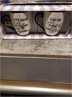 2 pc mug set in gift box
