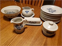 Pfaltzgraff Dishes: Bowls, Plates, Creamer,