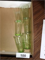 Green Juice Glasses