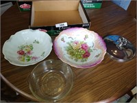 Glass Bake Bowl & Decorative Bowls