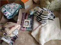 Asst Blankets & Pillows