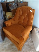 Hadden Orange Armchair