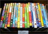 APPROX 20 CHILDRENS DVDS