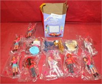 MCDONALDS BARBIE HAPPY MEAL BOX WITH TOYS