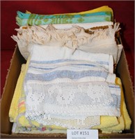 BOX OF ASSORTED TOWELS