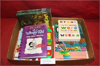 FLAT BOX OF CHILDREN/YOUNG READER BOOKS