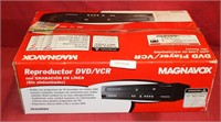 MAGNAVOX VCR/DVD COMBO PLAYER