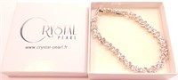 New Swarovski Crystal Tennis Bracelet. 7" in